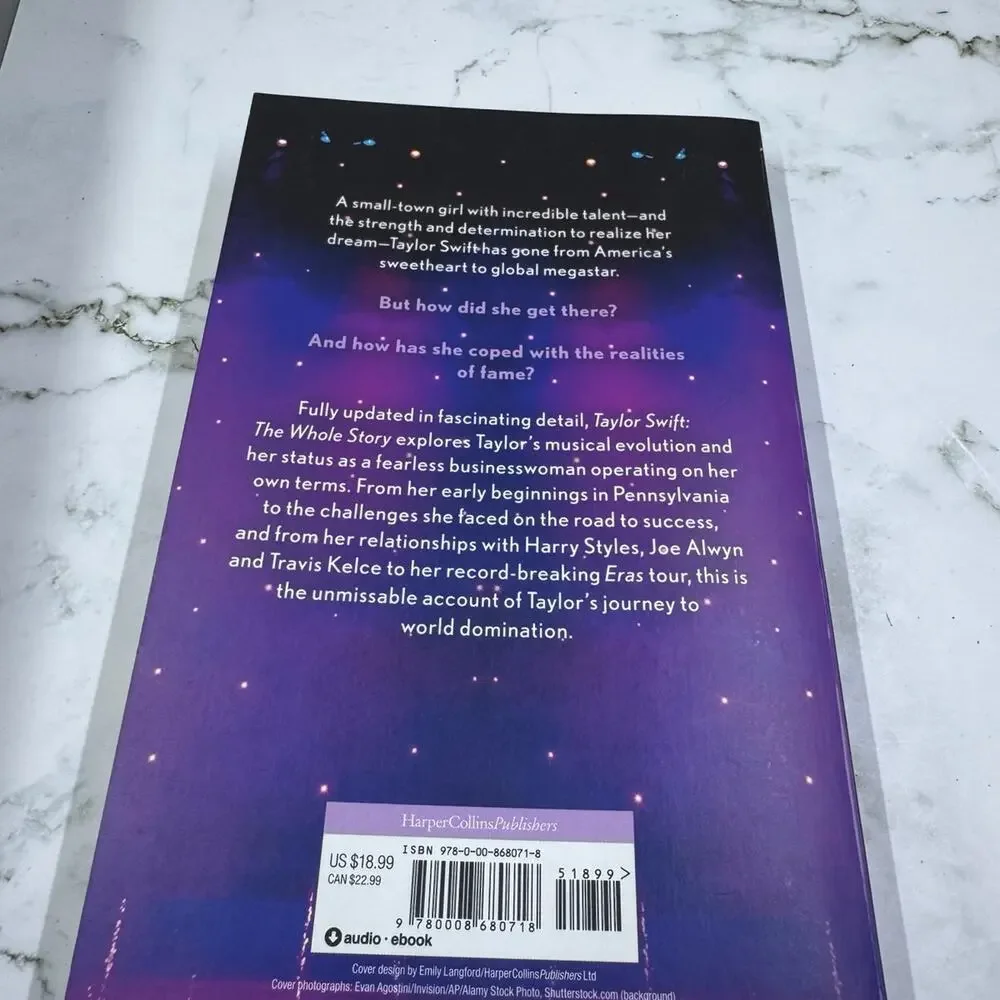 Taylor Swift The Whole Story Book